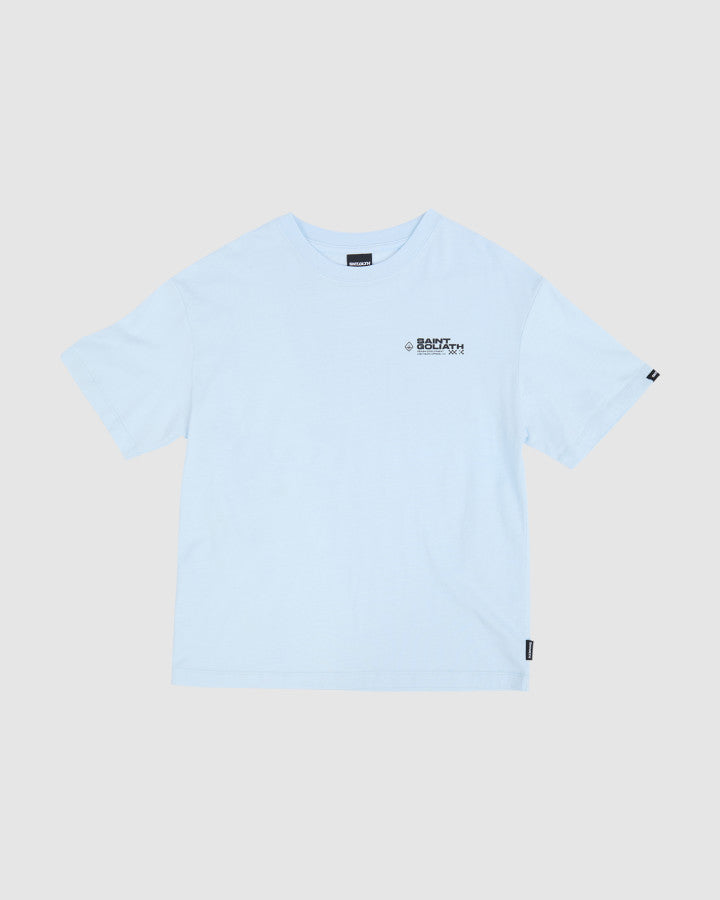 BERRY TEE - LIGHT BLUE