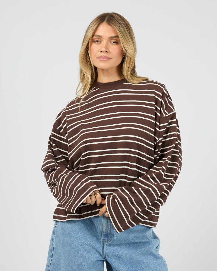 BETTINA TOP - BROWN