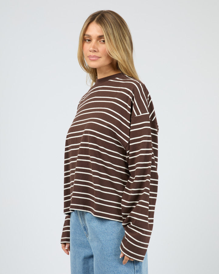 BETTINA TOP - BROWN