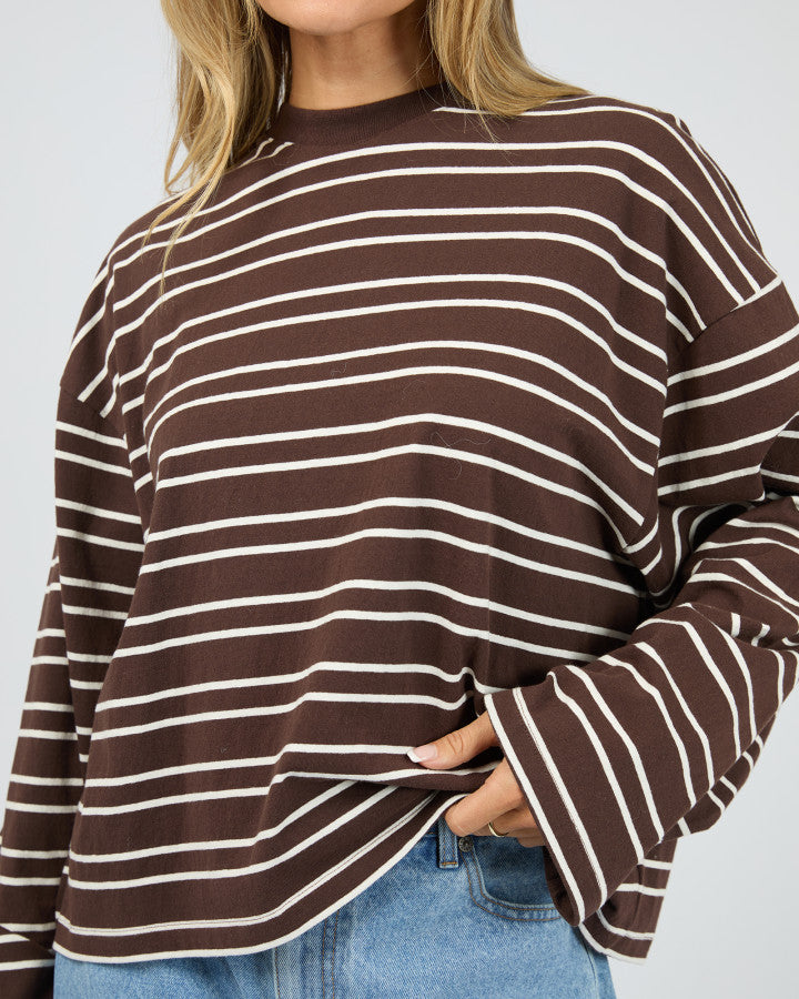 BETTINA TOP - BROWN