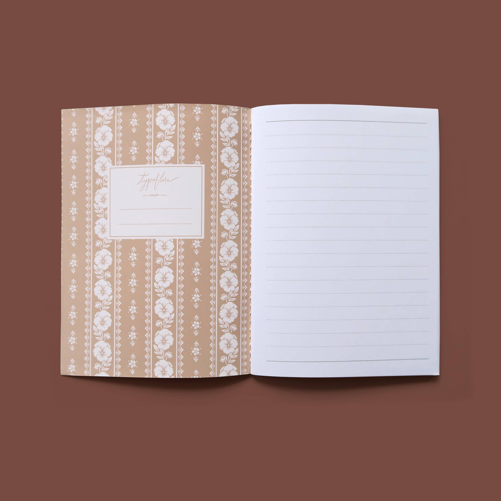 Pocket Notebook - Hollyhocks