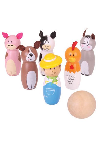 Farm Skittles - Bigjigs Toys