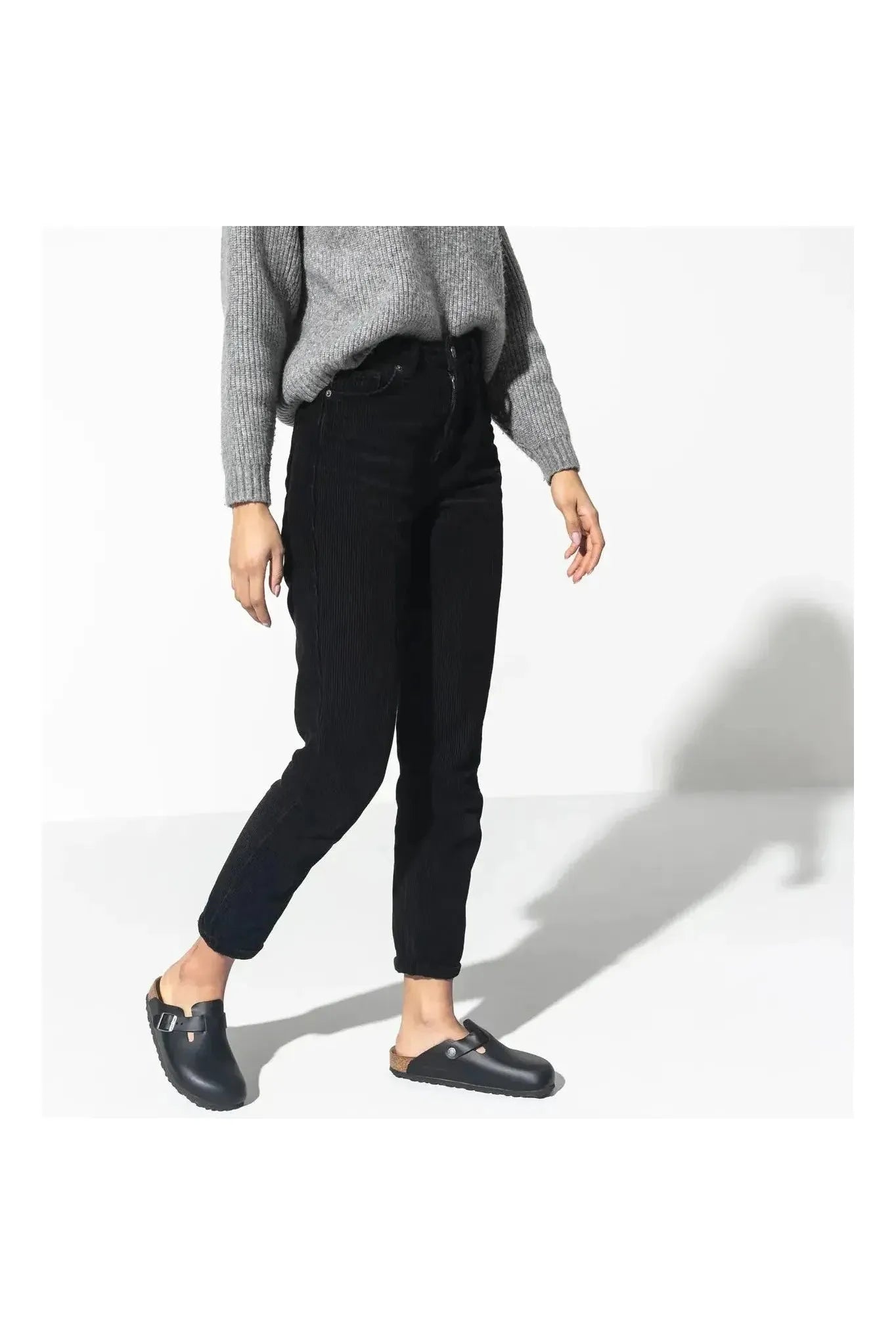 Boston BS Black Oiled Leather - Regular