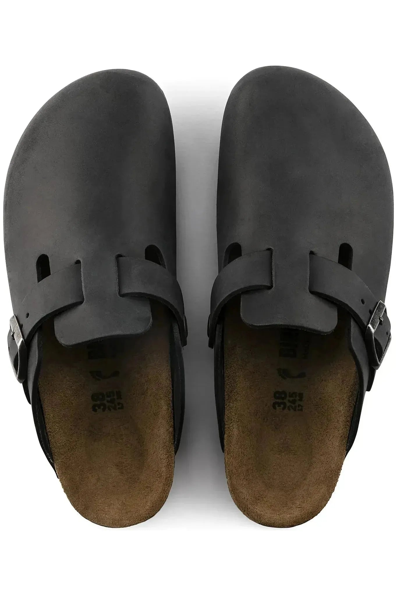 Boston BS Black Oiled Leather - Regular