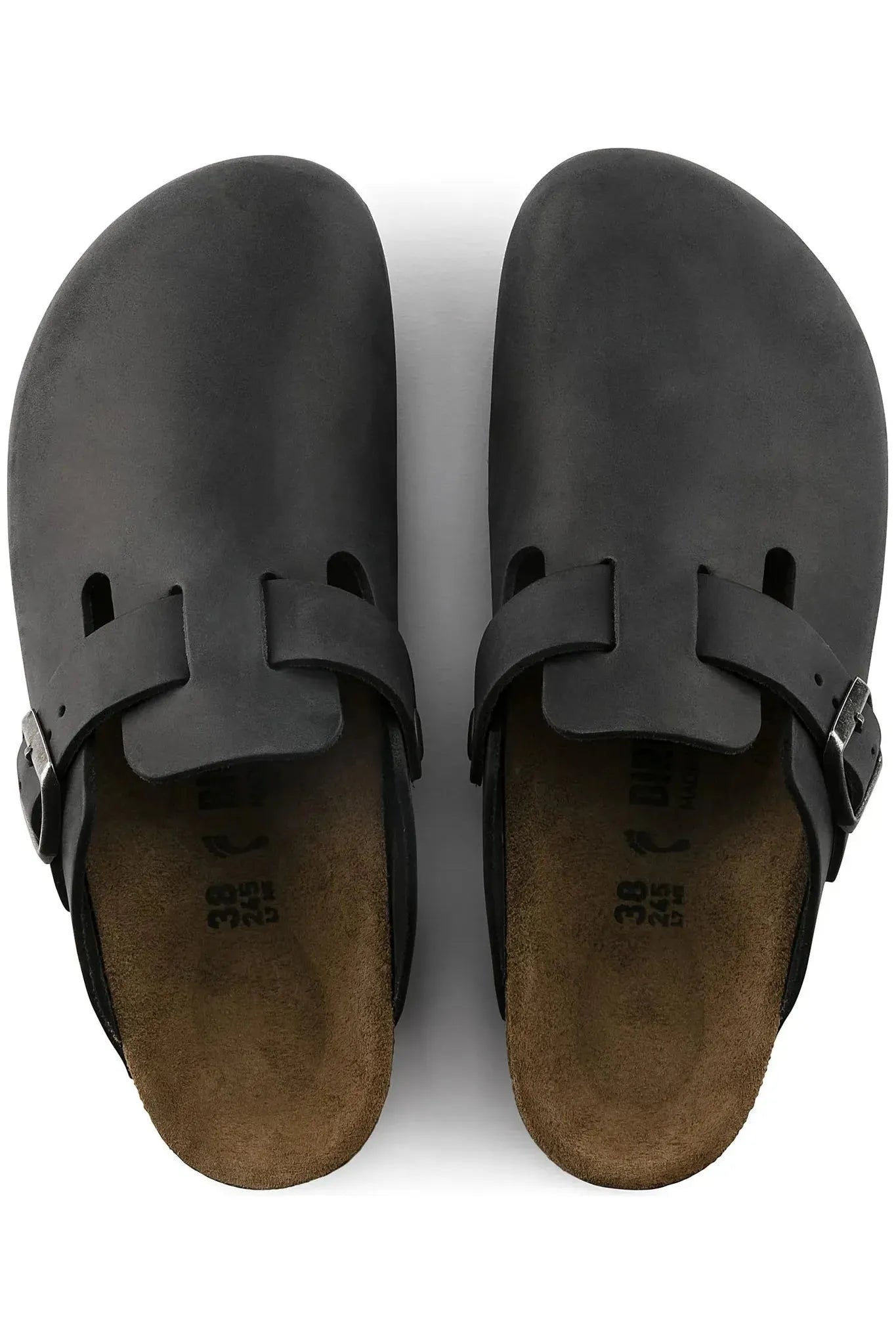 Boston BS Black Oiled Leather - Regular