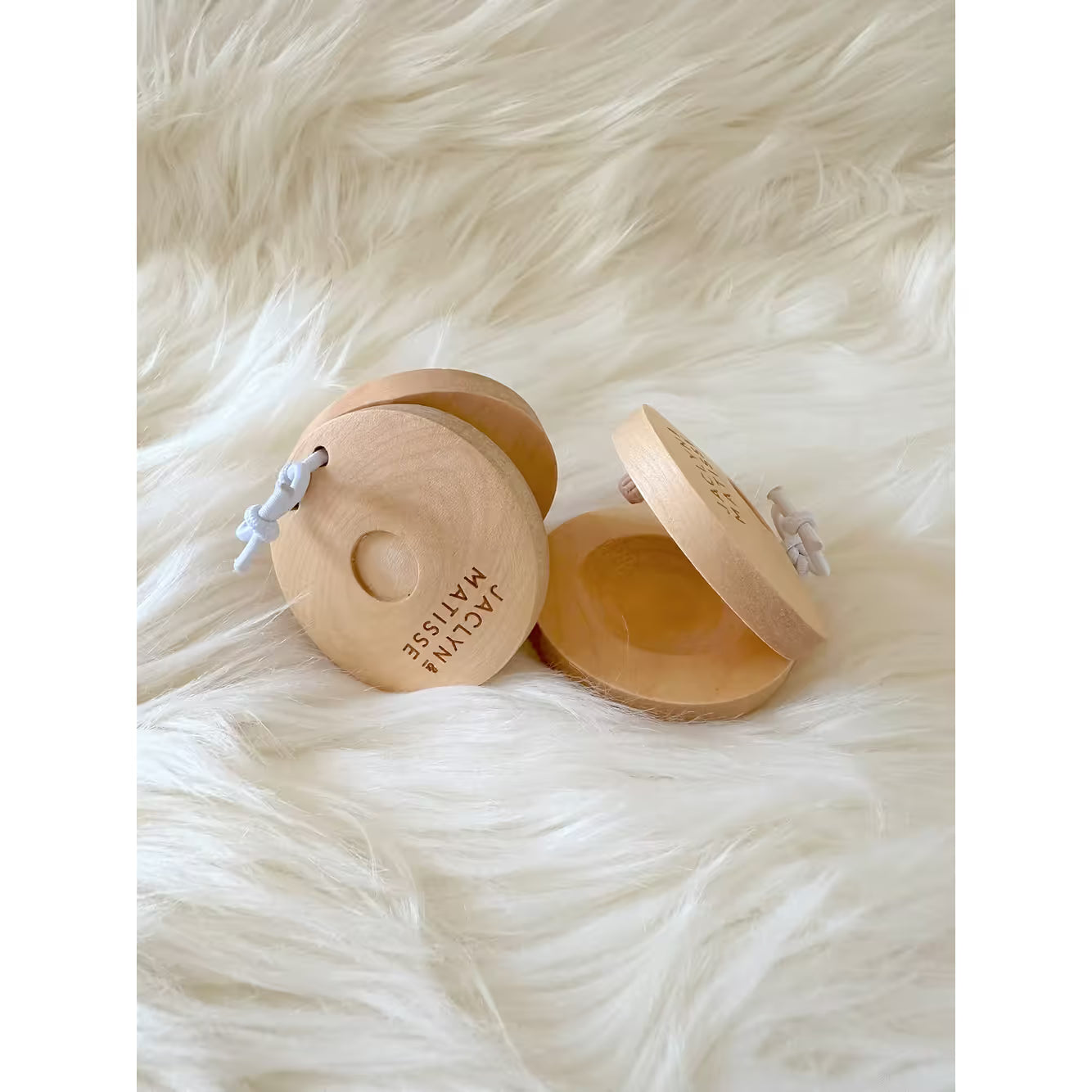 WOODEN - PAIR OF CASTANET