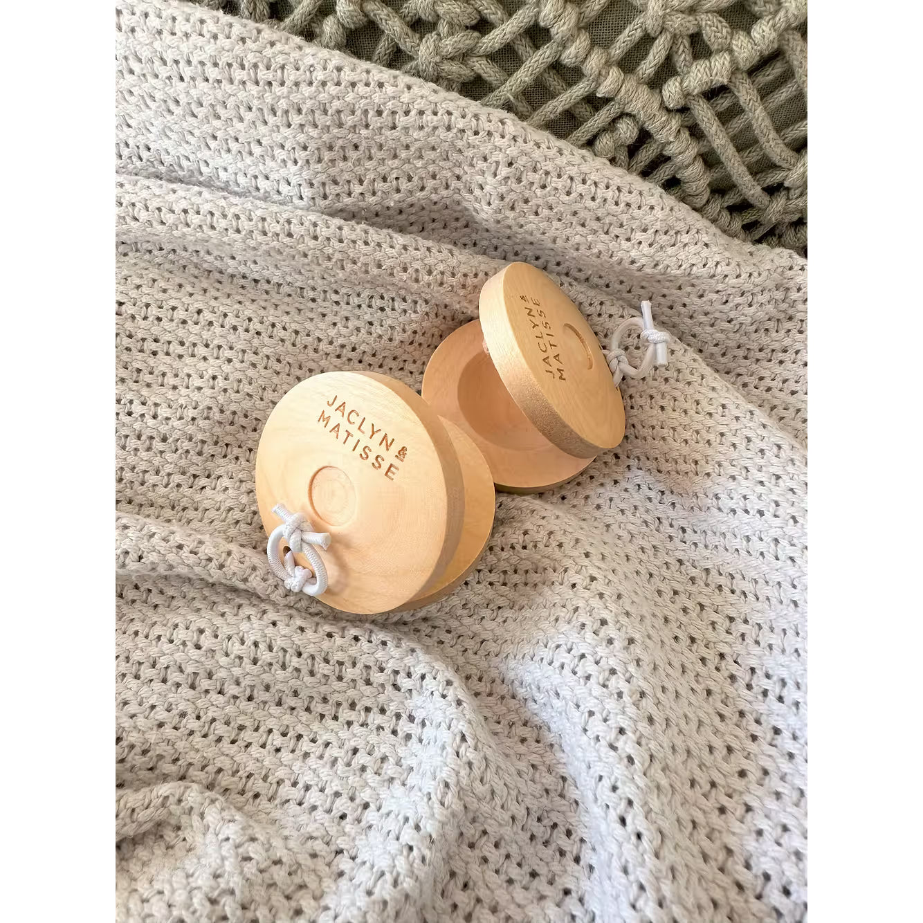 WOODEN - PAIR OF CASTANET