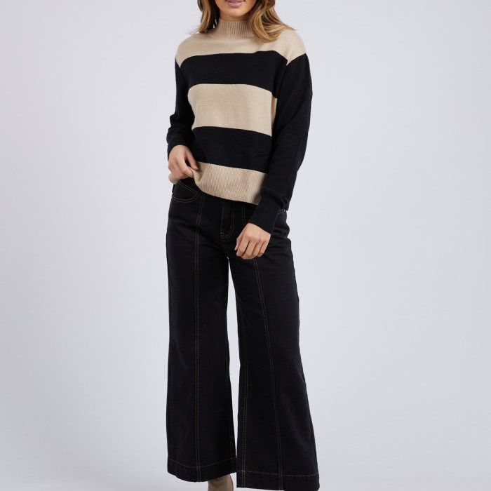 CANTERBURY KNIT - BLACK
