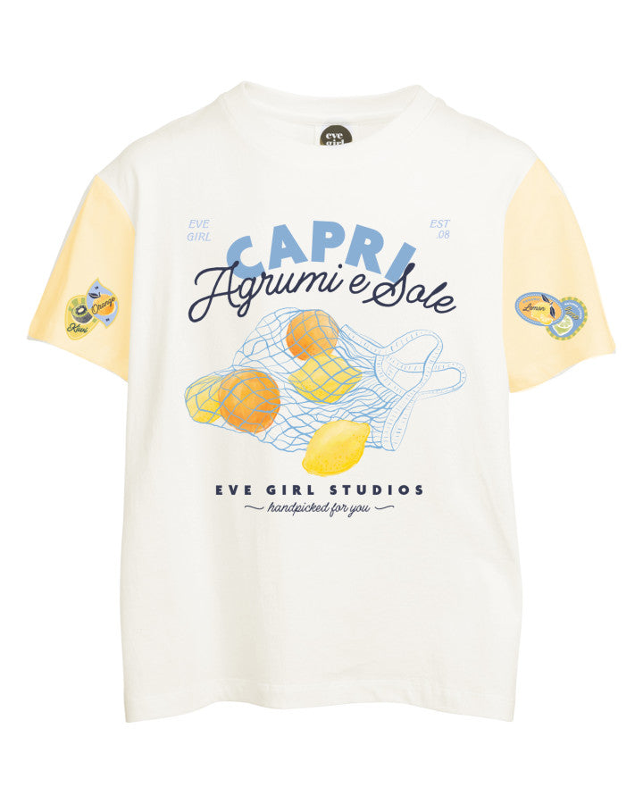 CAPRI TEE VINTAGE WHITE - TWEEN