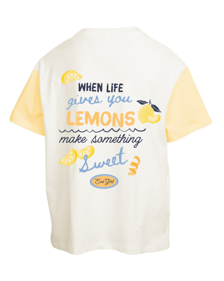 CAPRI TEE VINTAGE WHITE - TWEEN