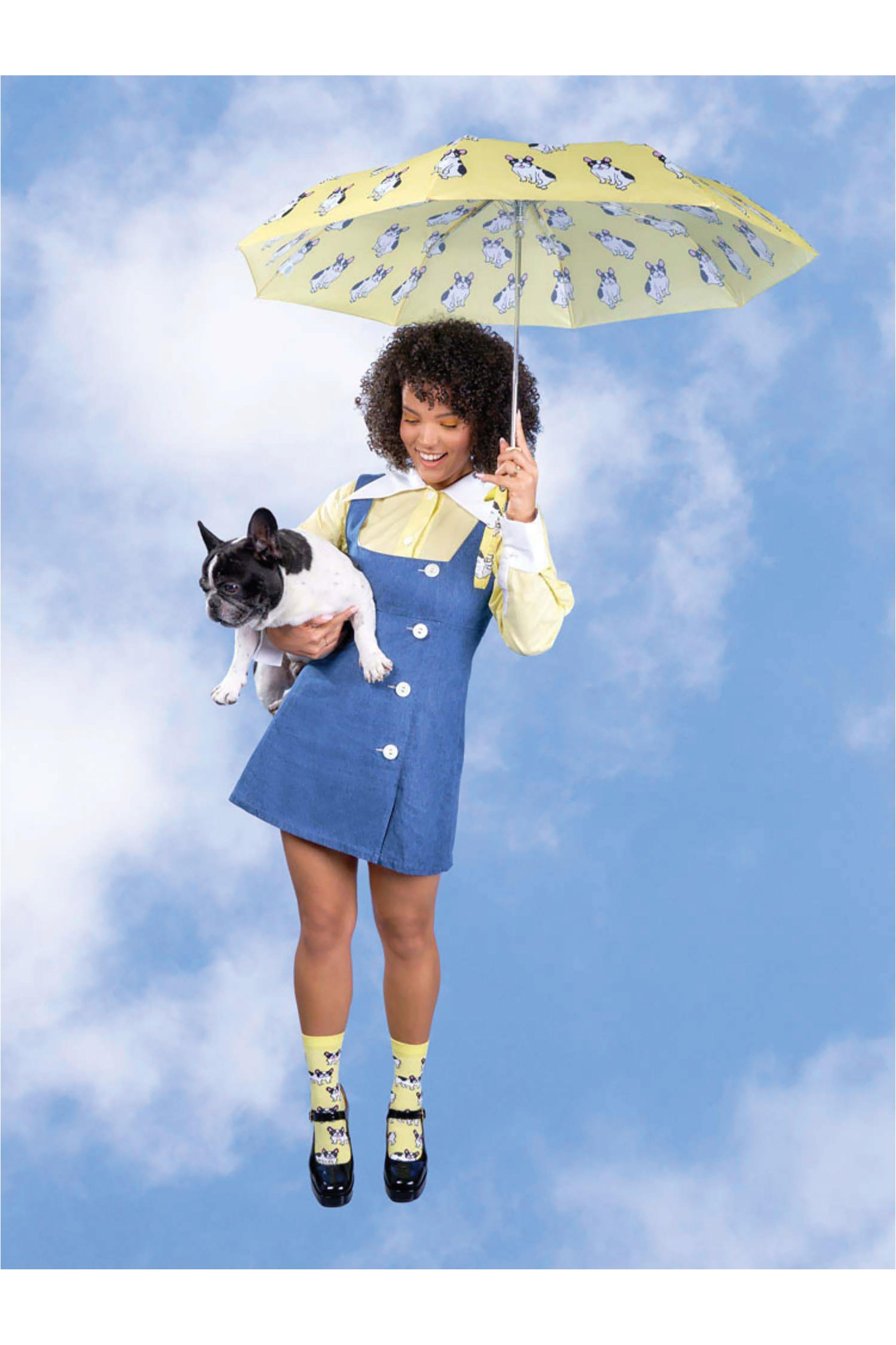 Duck Umbrella -COUCOU SUZETTE BOULEDOGUE YELLOW