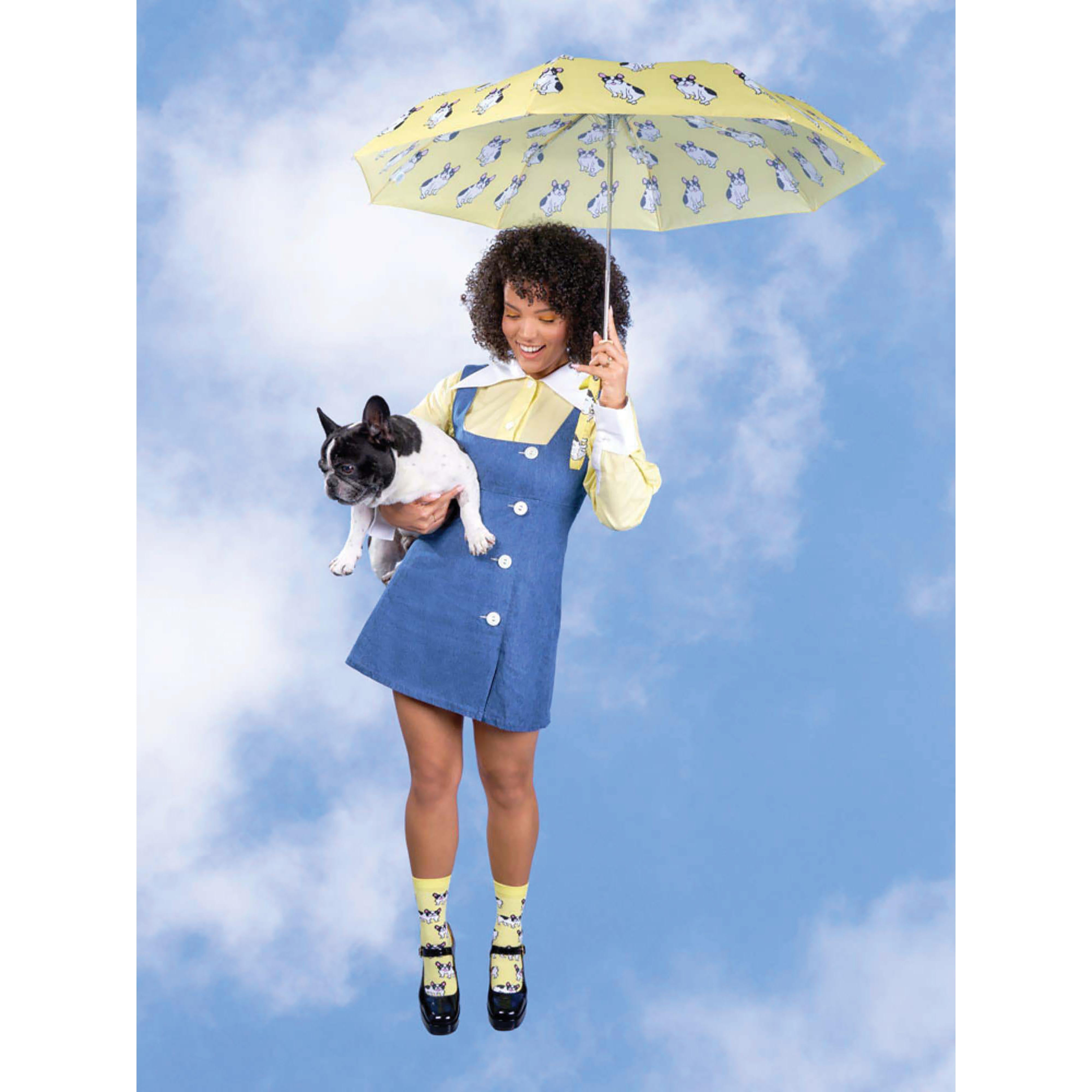 Duck Umbrella -COUCOU SUZETTE BOULEDOGUE YELLOW