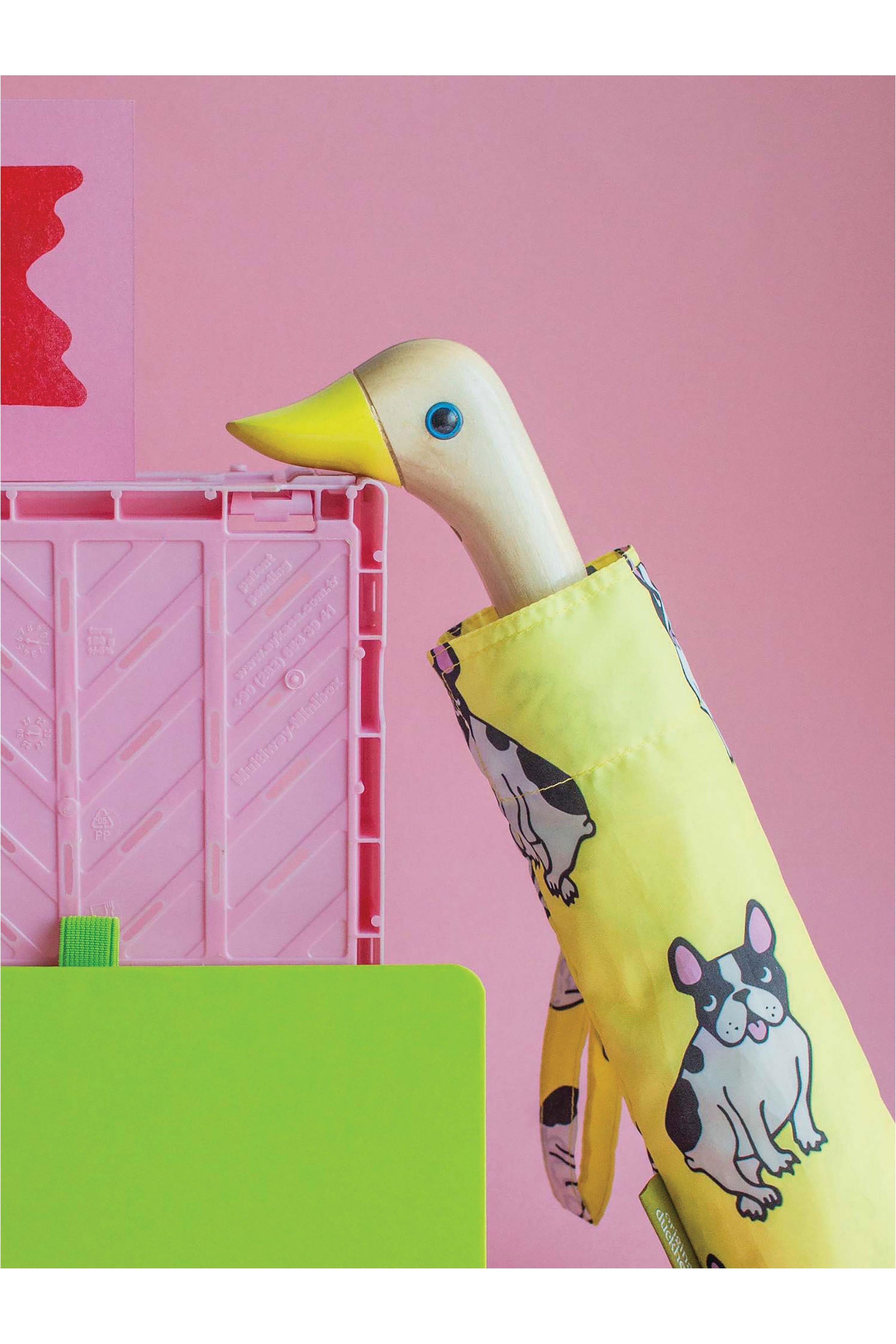 Duck Umbrella -COUCOU SUZETTE BOULEDOGUE YELLOW
