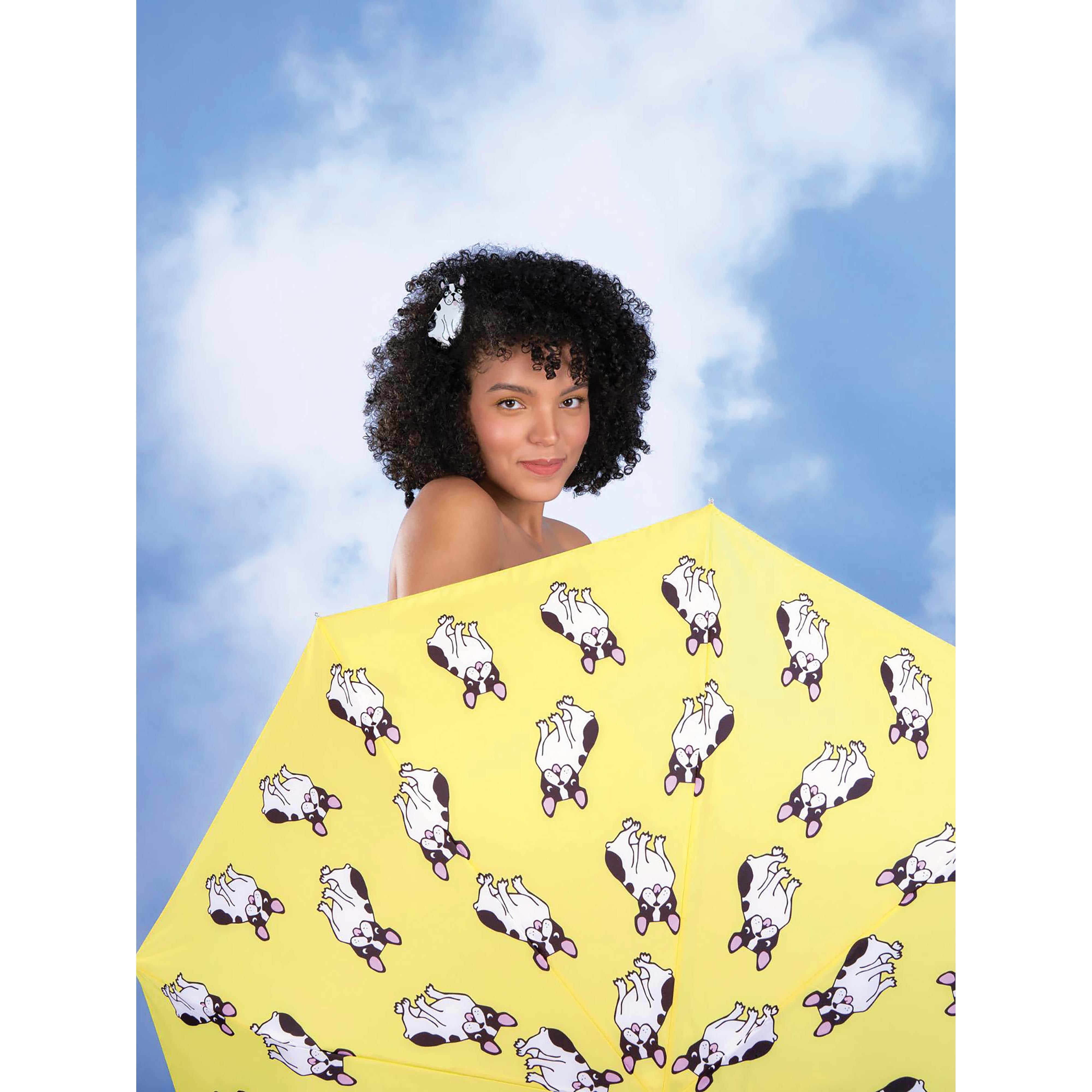 Duck Umbrella -COUCOU SUZETTE BOULEDOGUE YELLOW