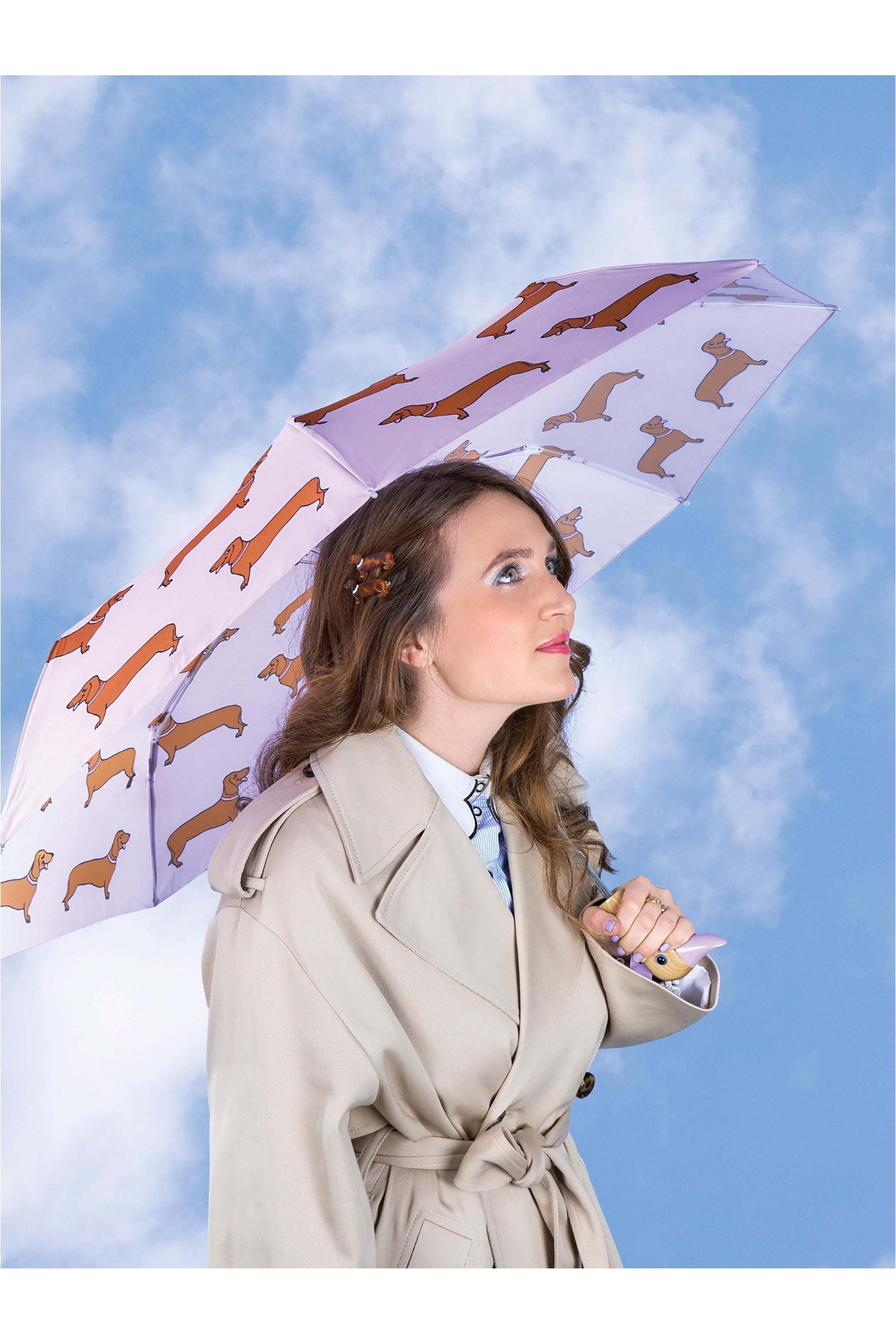 Duck Umbrella - COUCOU SUZETTE BOULEDOGUE PURPLE