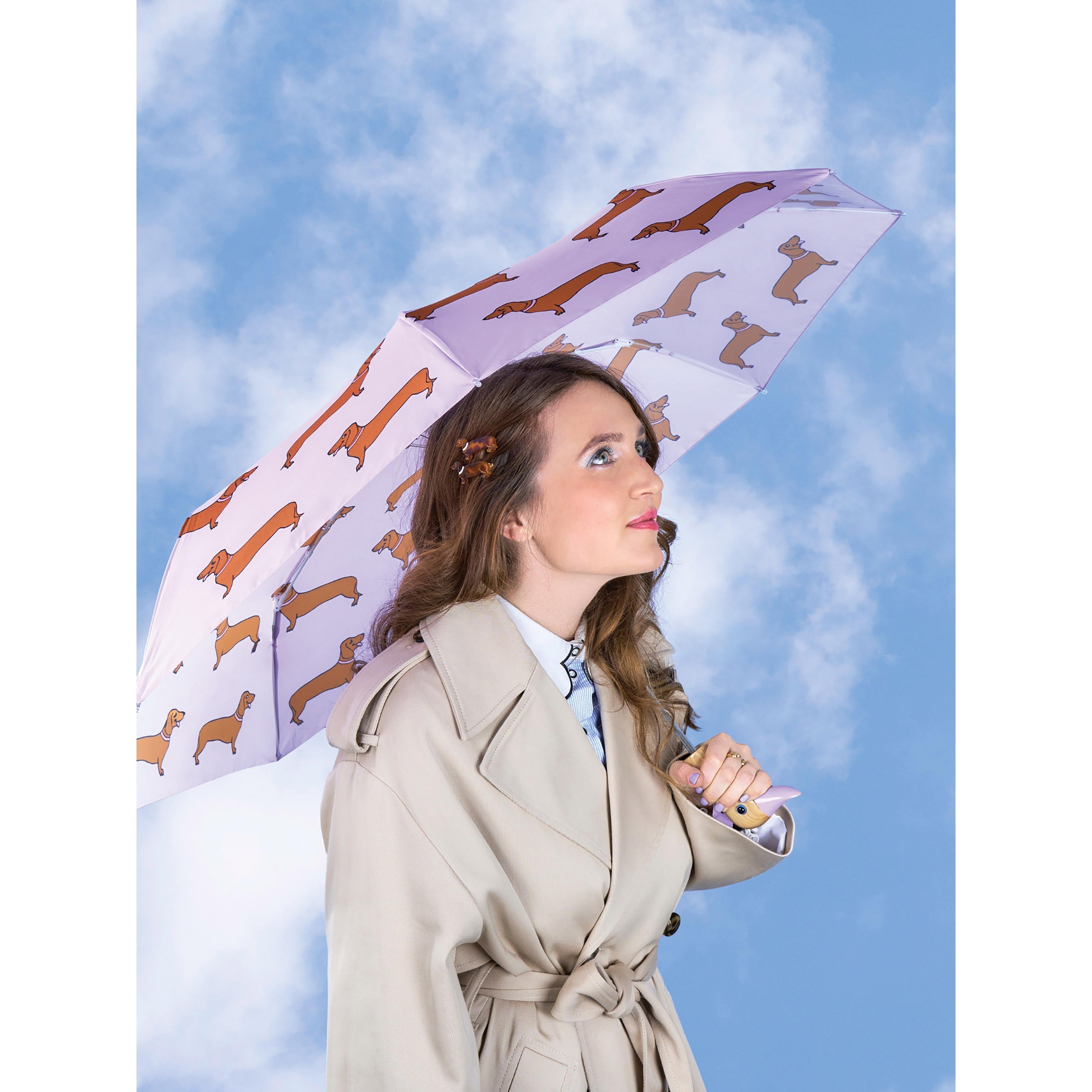 Duck Umbrella - COUCOU SUZETTE BOULEDOGUE PURPLE