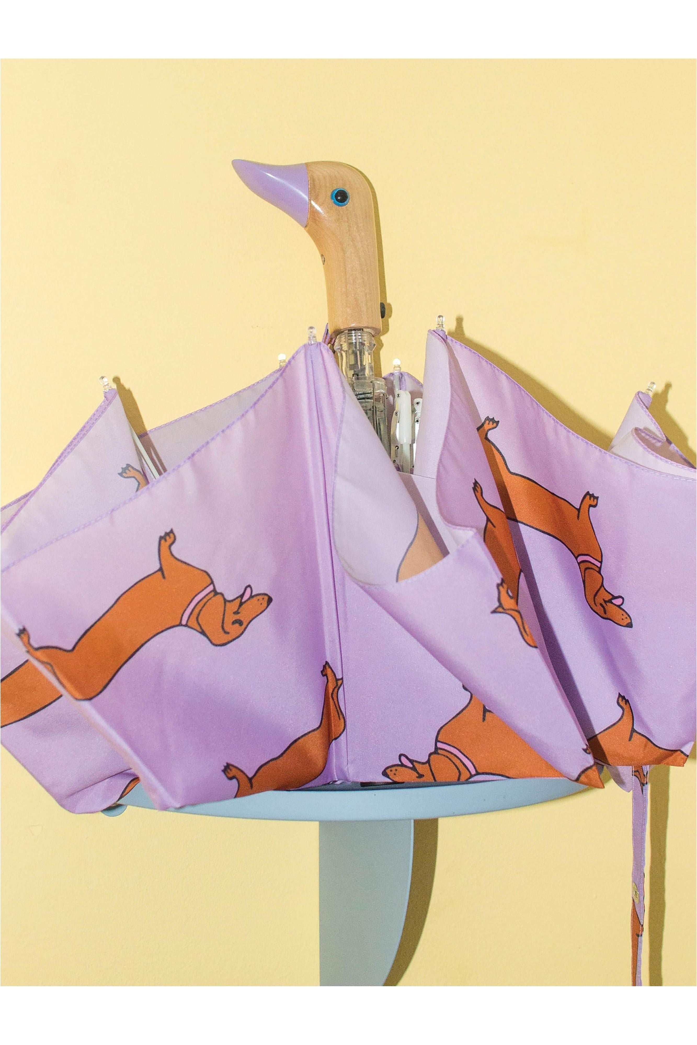 Duck Umbrella - COUCOU SUZETTE BOULEDOGUE PURPLE