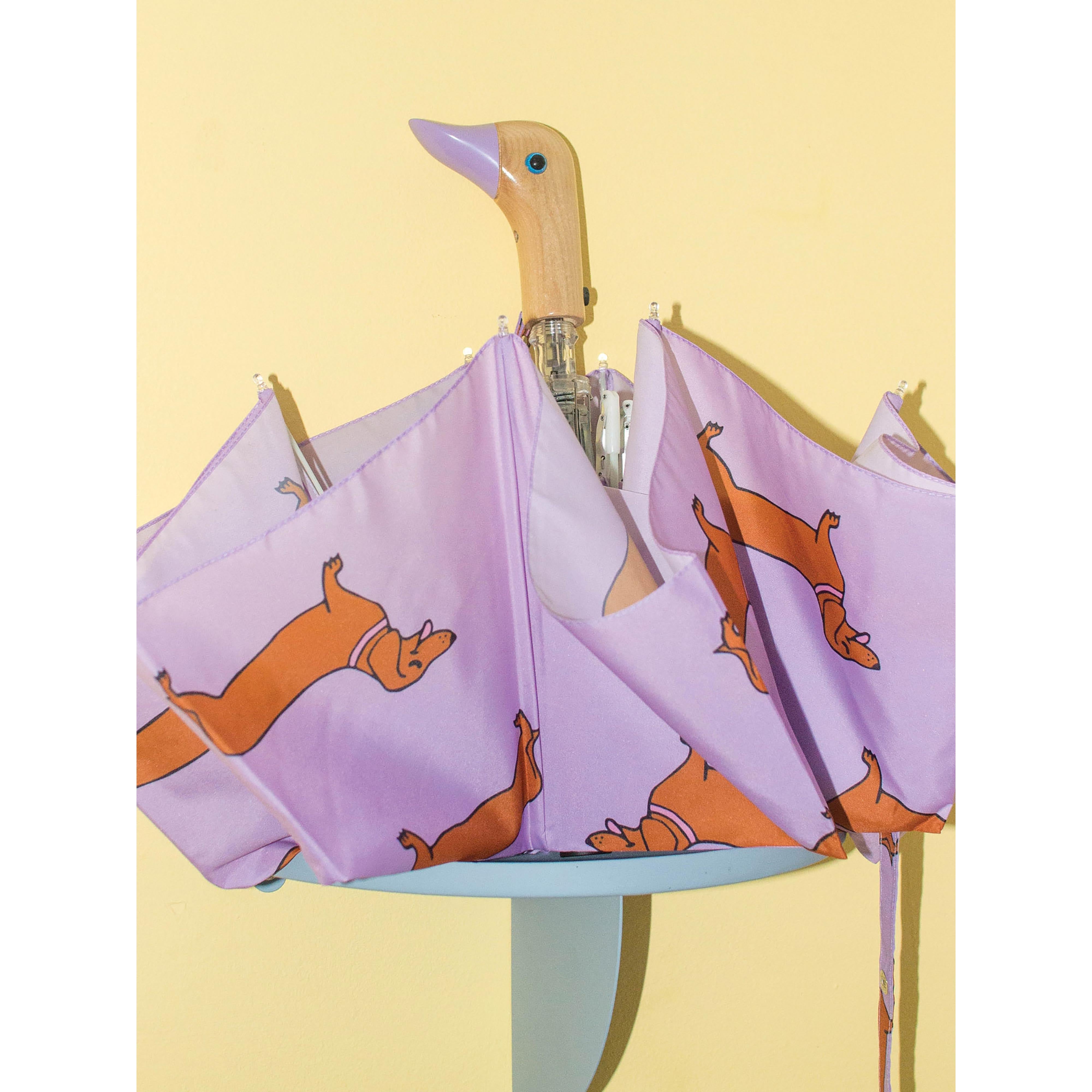 Duck Umbrella - COUCOU SUZETTE BOULEDOGUE PURPLE