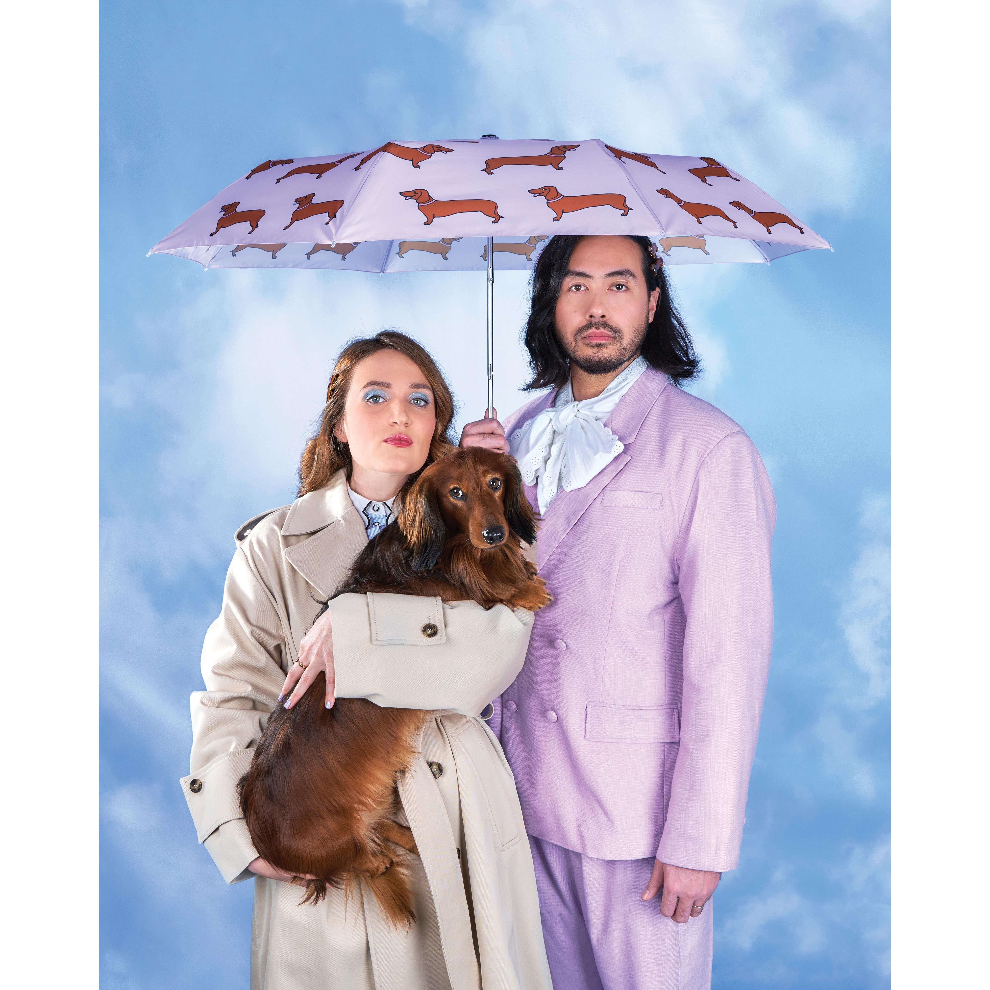Duck Umbrella - COUCOU SUZETTE BOULEDOGUE PURPLE