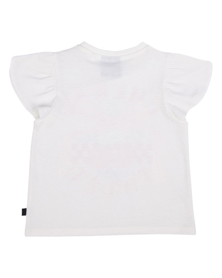 CHERRY TEE - VINTAGE WHITE