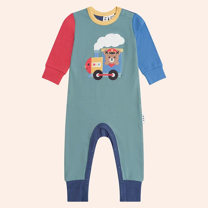 Choo Choo Hux Romper
