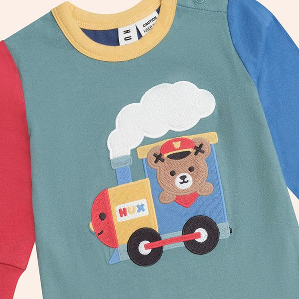 Choo Choo Hux Romper