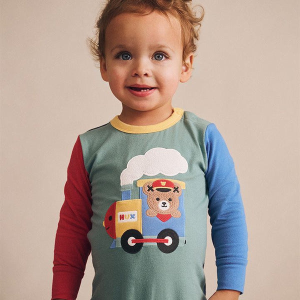 Choo Choo Hux Romper