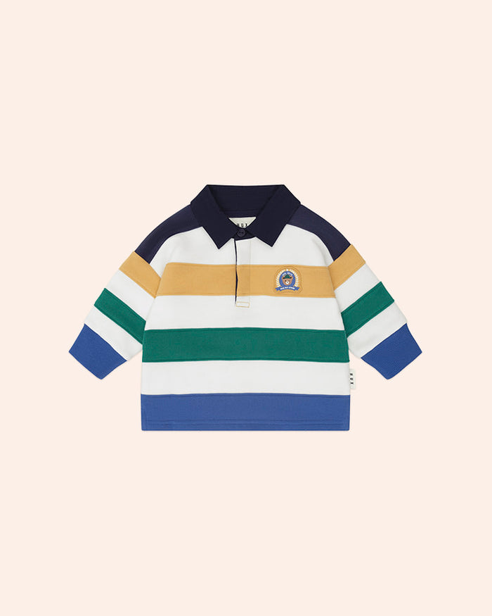 Colour Block Rugby COLOUR BLOCK PANELLED RUGBY – Babylon Boutique