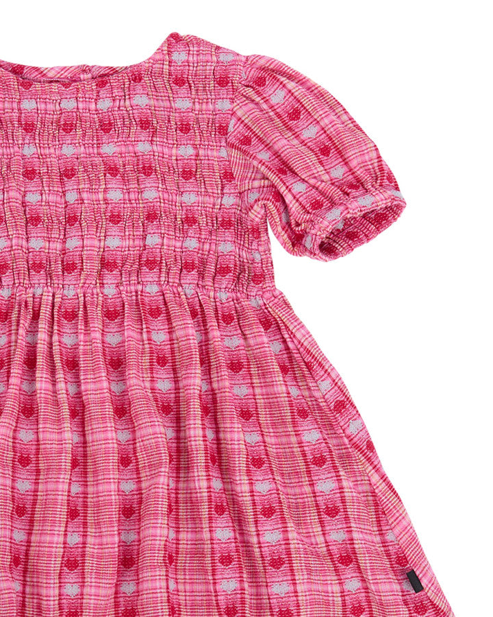CROSS CHECK DRESS
