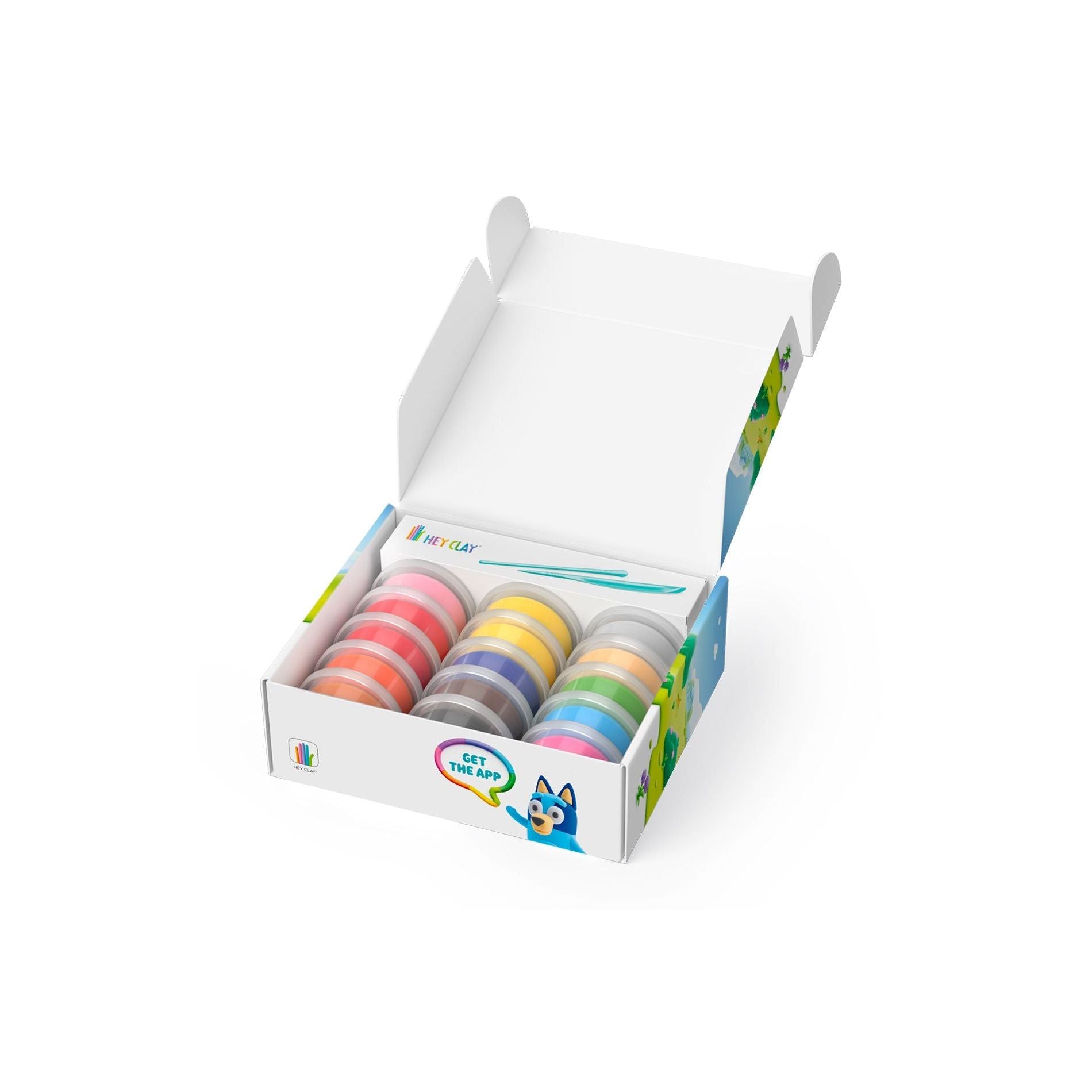 HEY CLAY BLUEY & FRIENDS SET - 15 CANS