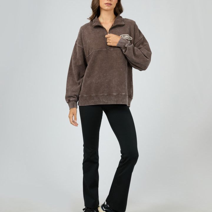 ELEVATED RELAXED 1/4 ZIP
