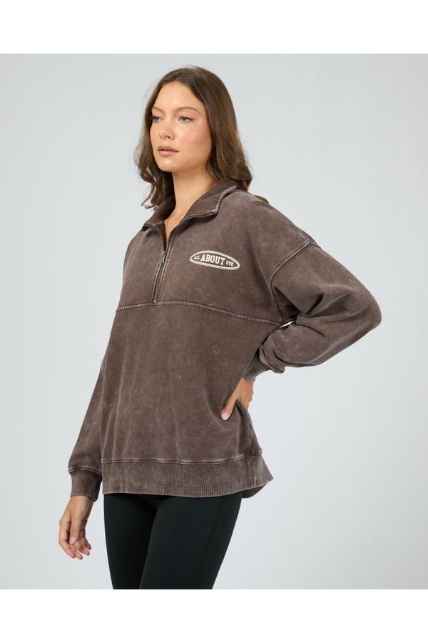 ELEVATED RELAXED 1/4 ZIP