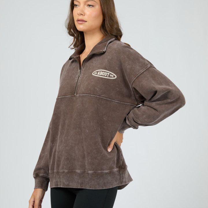 ELEVATED RELAXED 1/4 ZIP