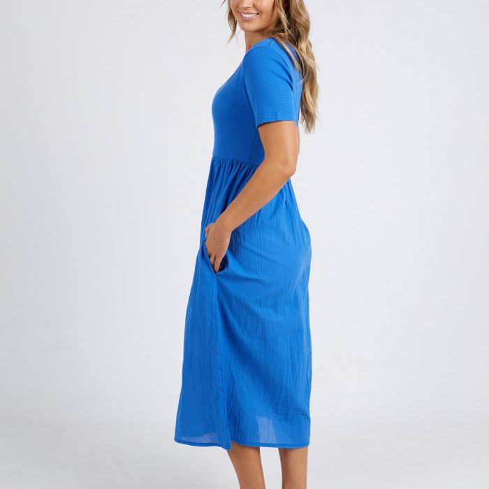ELLA DRESS - TURKISH BLUE