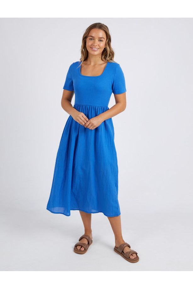 ELLA DRESS - TURKISH BLUE