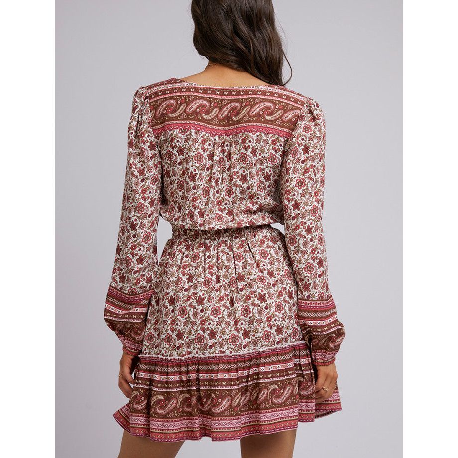 ELLE FLORAL MINI DRESS