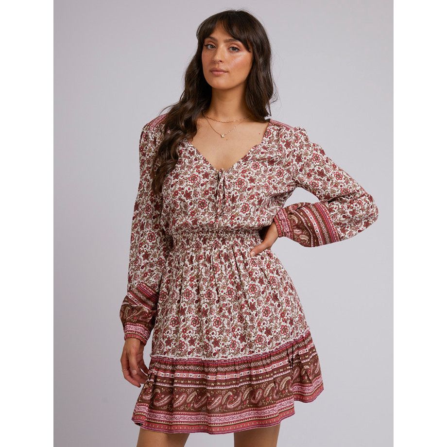 ELLE FLORAL MINI DRESS