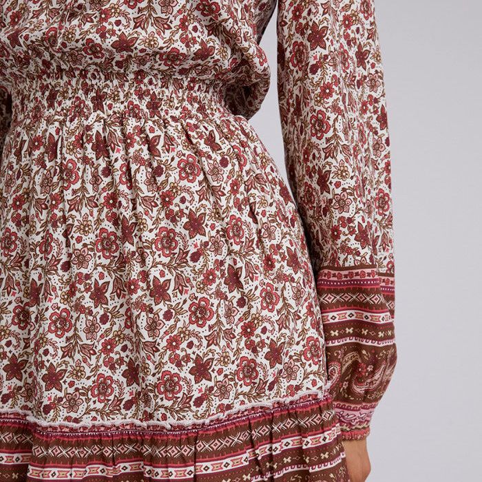 ELLE FLORAL MINI DRESS