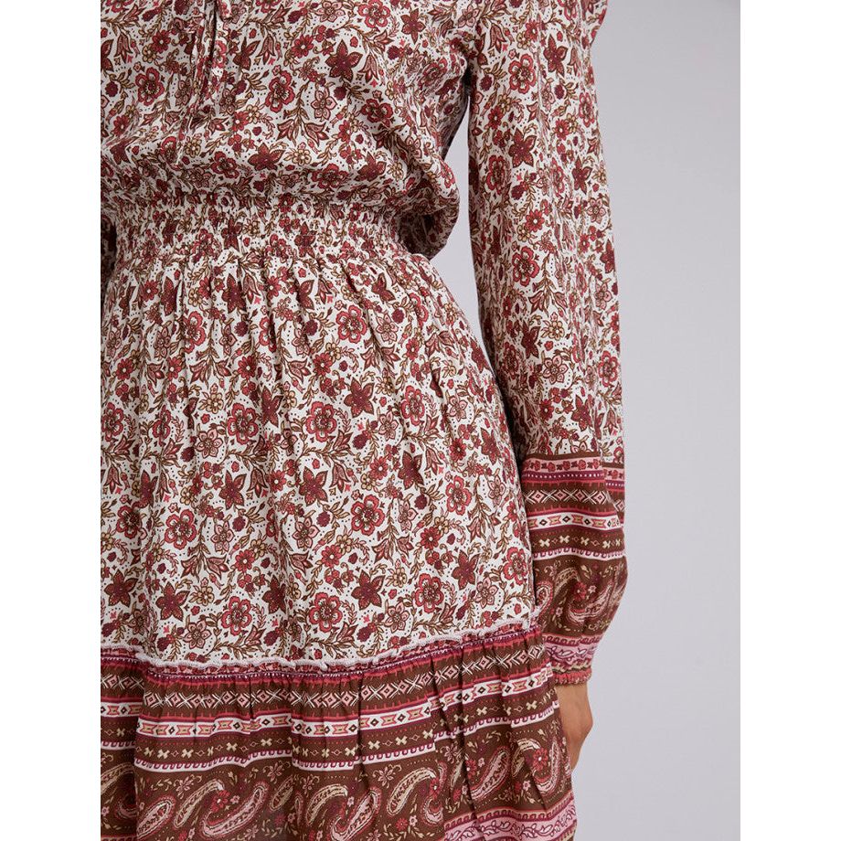ELLE FLORAL MINI DRESS