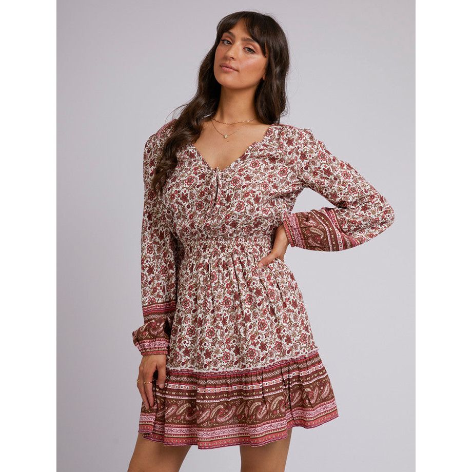 ELLE FLORAL MINI DRESS