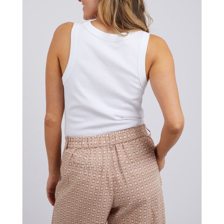 ESME TANK - WHITE