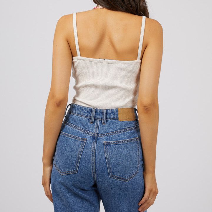 EVE RIB BABY CAMI - OAT