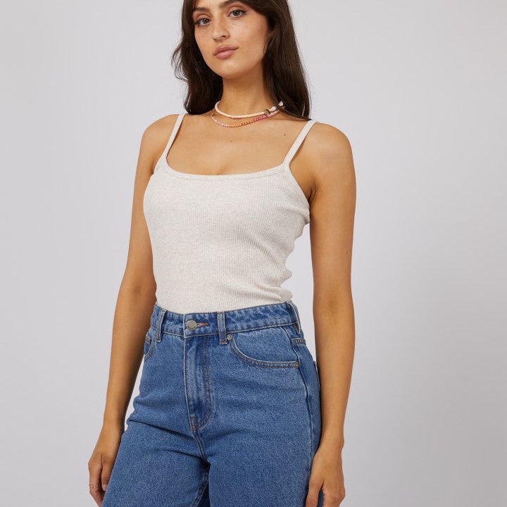 EVE RIB BABY CAMI - OAT