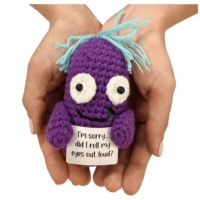 Did I Roll My Eyes Out Loud? Crochet Plush - image 2