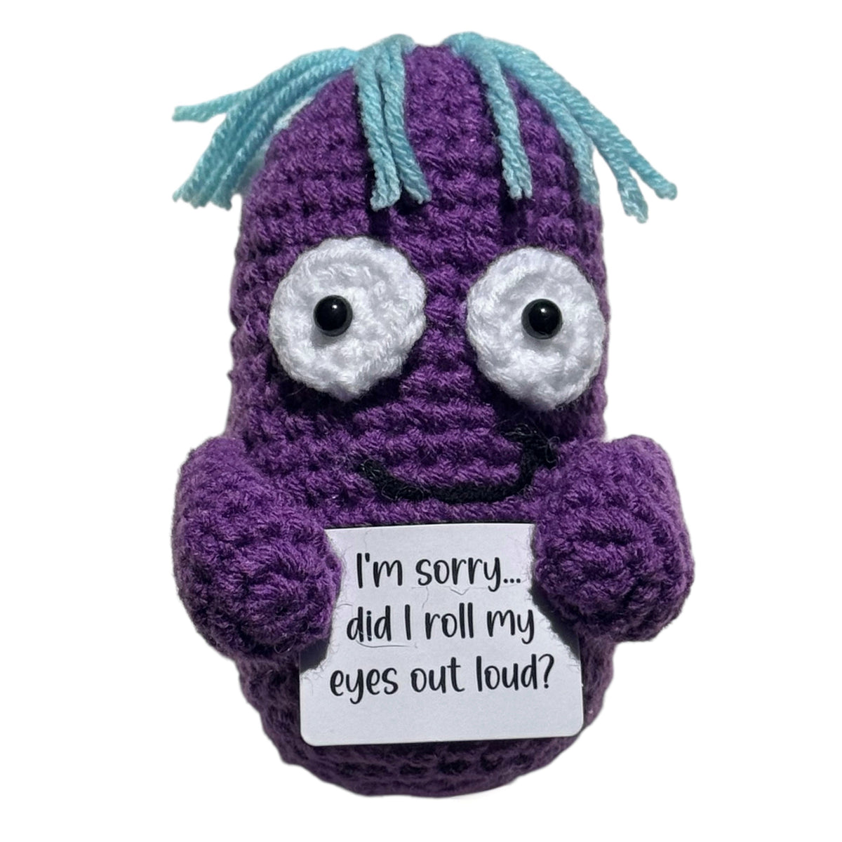 Did I Roll My Eyes Out Loud? Crochet Plush - image 1