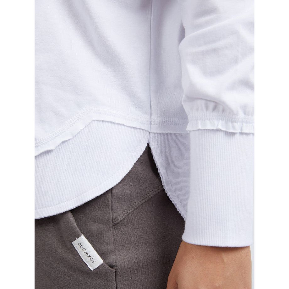 FARRAH LONG SLEEVE - WHITE