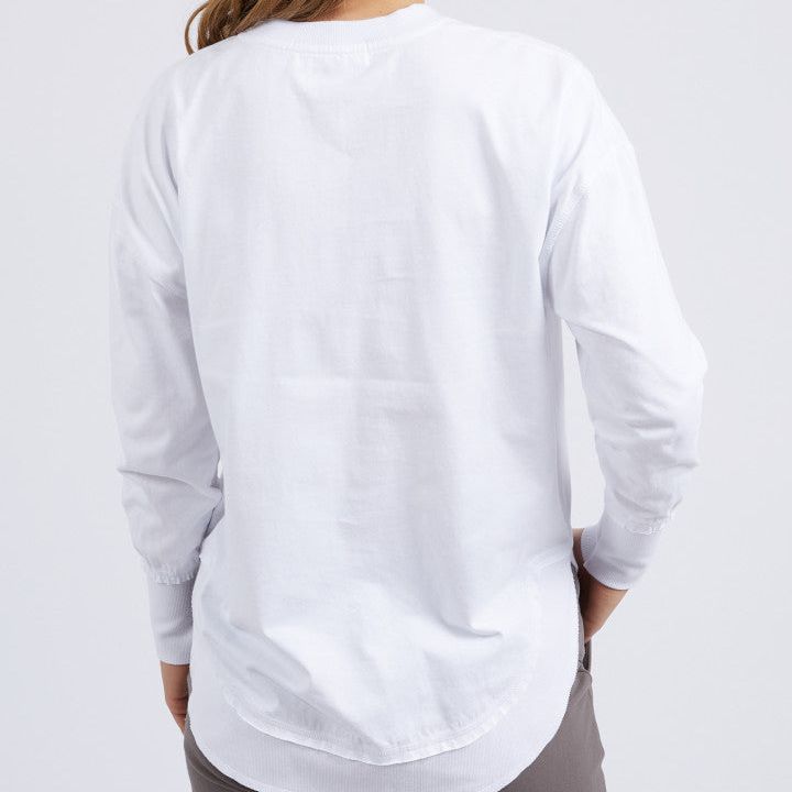 FARRAH LONG SLEEVE - WHITE