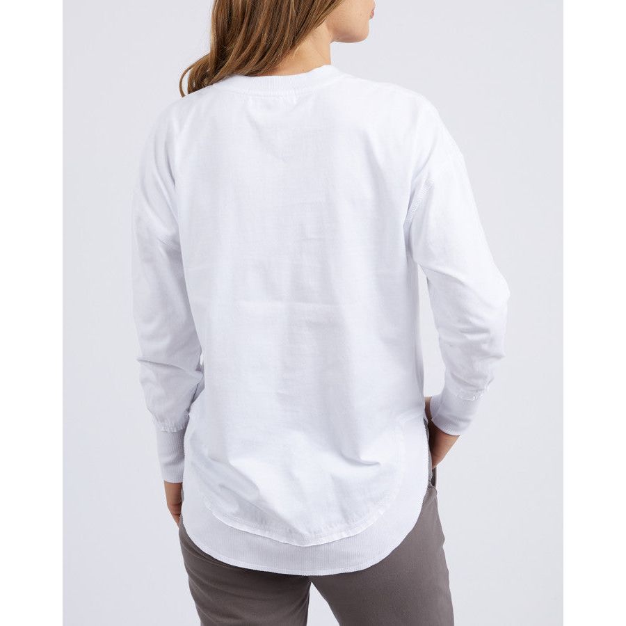 FARRAH LONG SLEEVE - WHITE