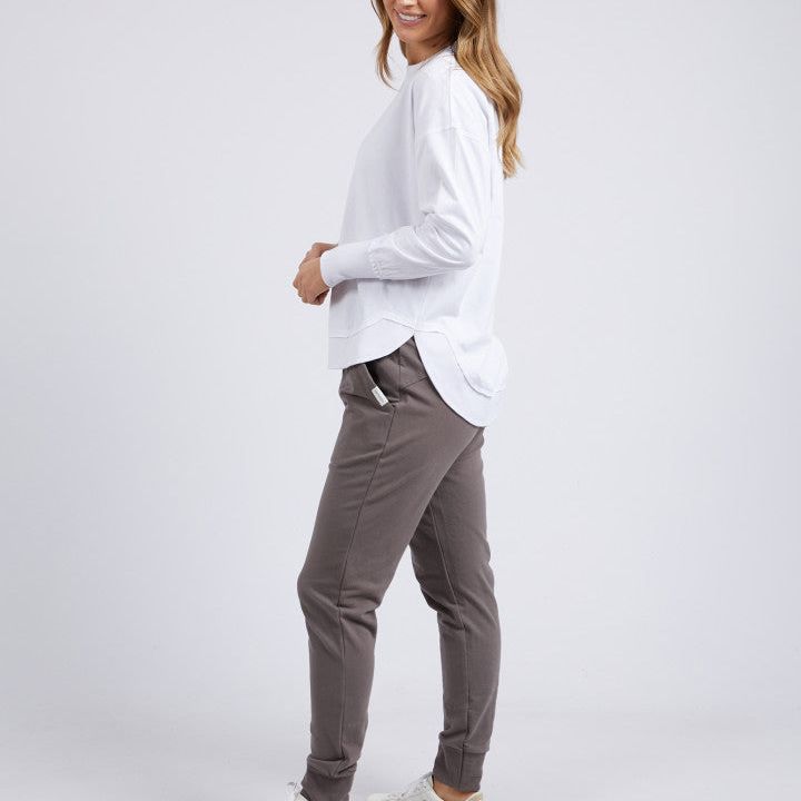 FARRAH LONG SLEEVE - WHITE