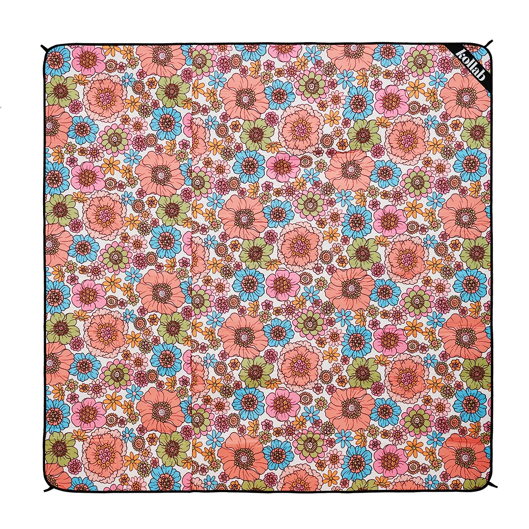 Kollab Picnic Mat - Honey Blossom